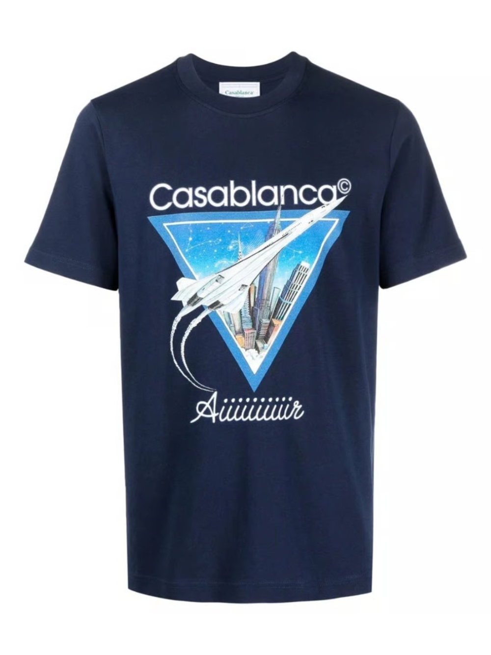 Casablanca Air T-Shirt Navy Blue