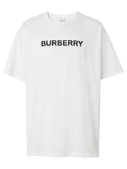 Burberry Harriston Logo Print T-Shirt White