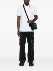 Burberry 'Pierson' TB Collar Polo-Shirt White
