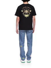 Casablanca Joyaux D'Afrique Tennis Club Printed T Shirt Black