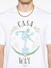 Casablanca Statue en Marbre T-Shirt White
