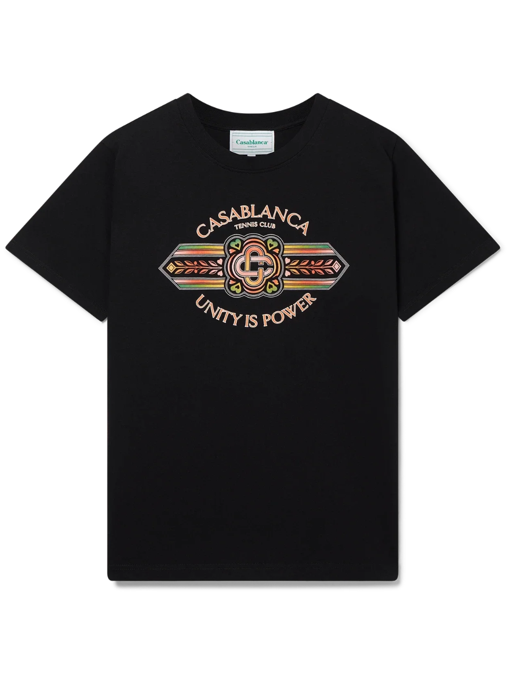 Casablanca Unity Is Power T Shirt Black