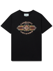 Casablanca Unity Is Power T Shirt Black