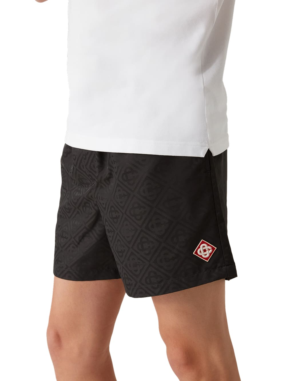 Casablanca Casa Jacquard Swim Shorts Black