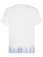 Fendi FF Monogram Faded Print Avio T-Shirt