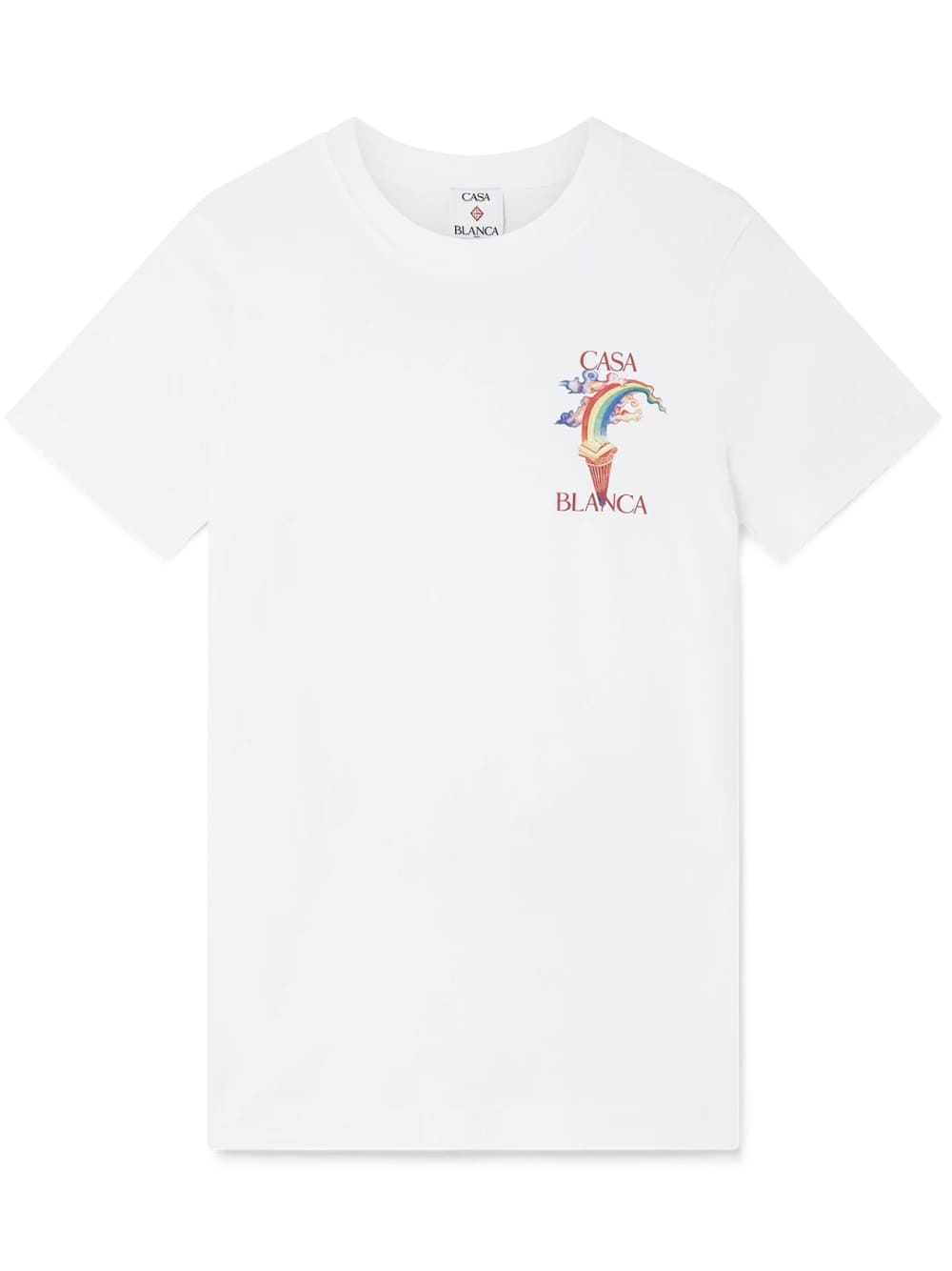 Casablanca Nature's Teacher Short-Sleeve T-Shirt White