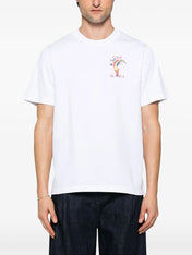 Casablanca Nature's Teacher Short-Sleeve T-Shirt White