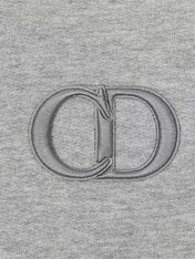 Dior CD Icon Sweatshirt Gray Cotton Fleece