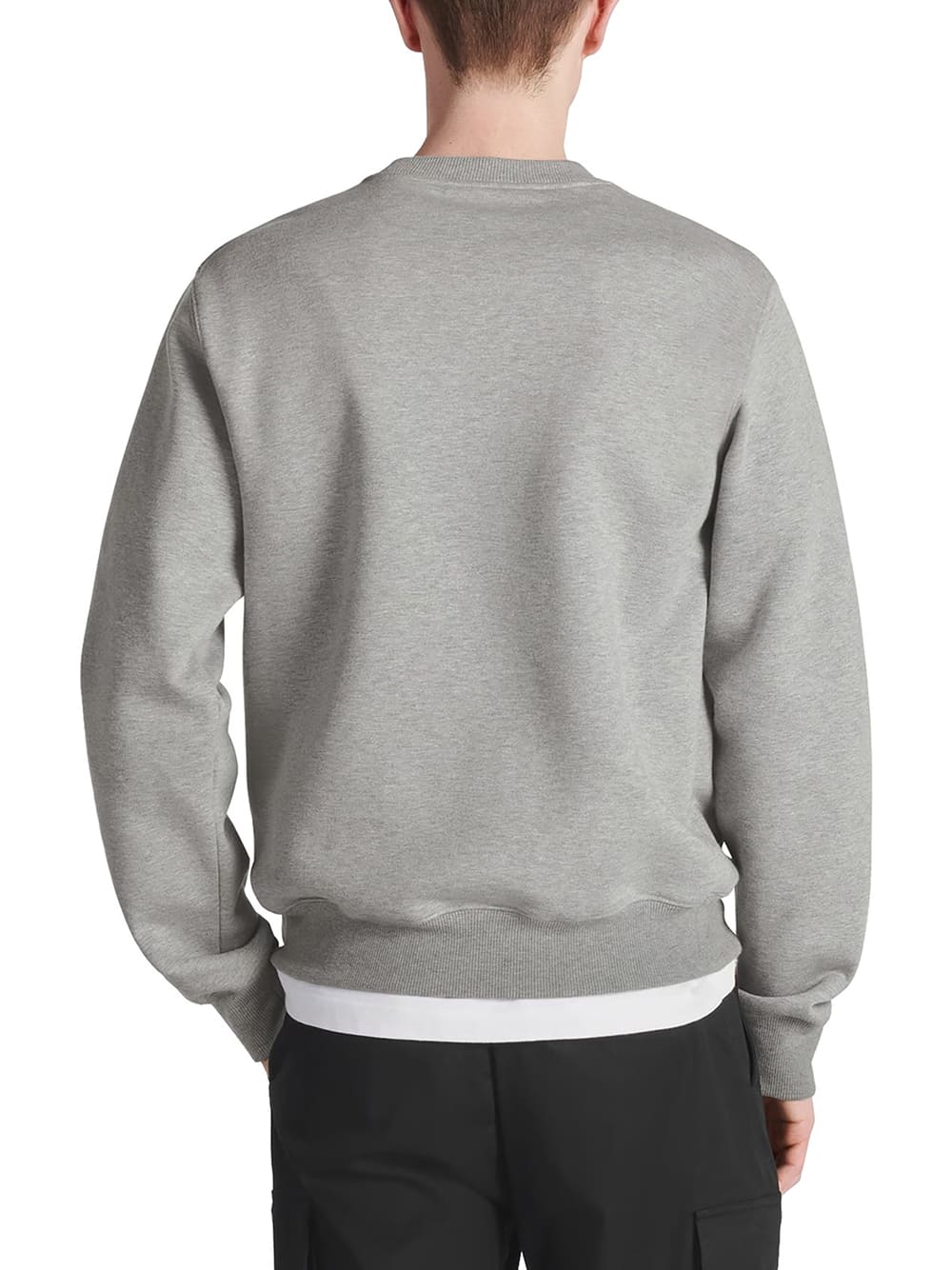 Dior CD Icon Sweatshirt Gray Cotton Fleece