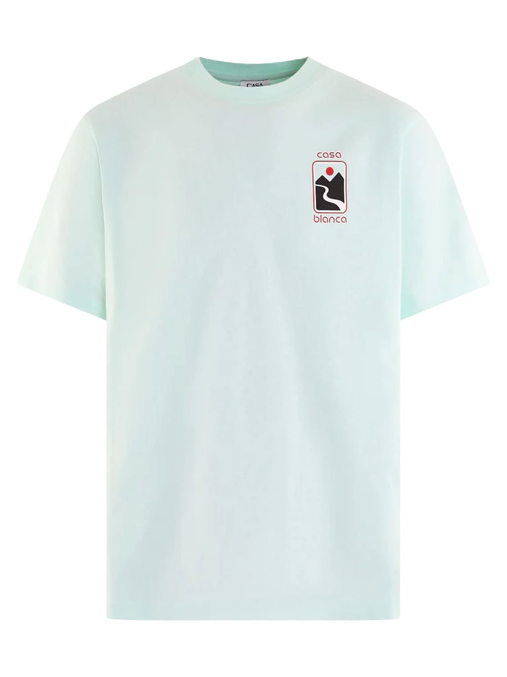 Casablanca Sunset Valley Short-Sleeve T-Shirt Green