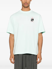 Casablanca Sunset Valley Short-Sleeve T-Shirt Green