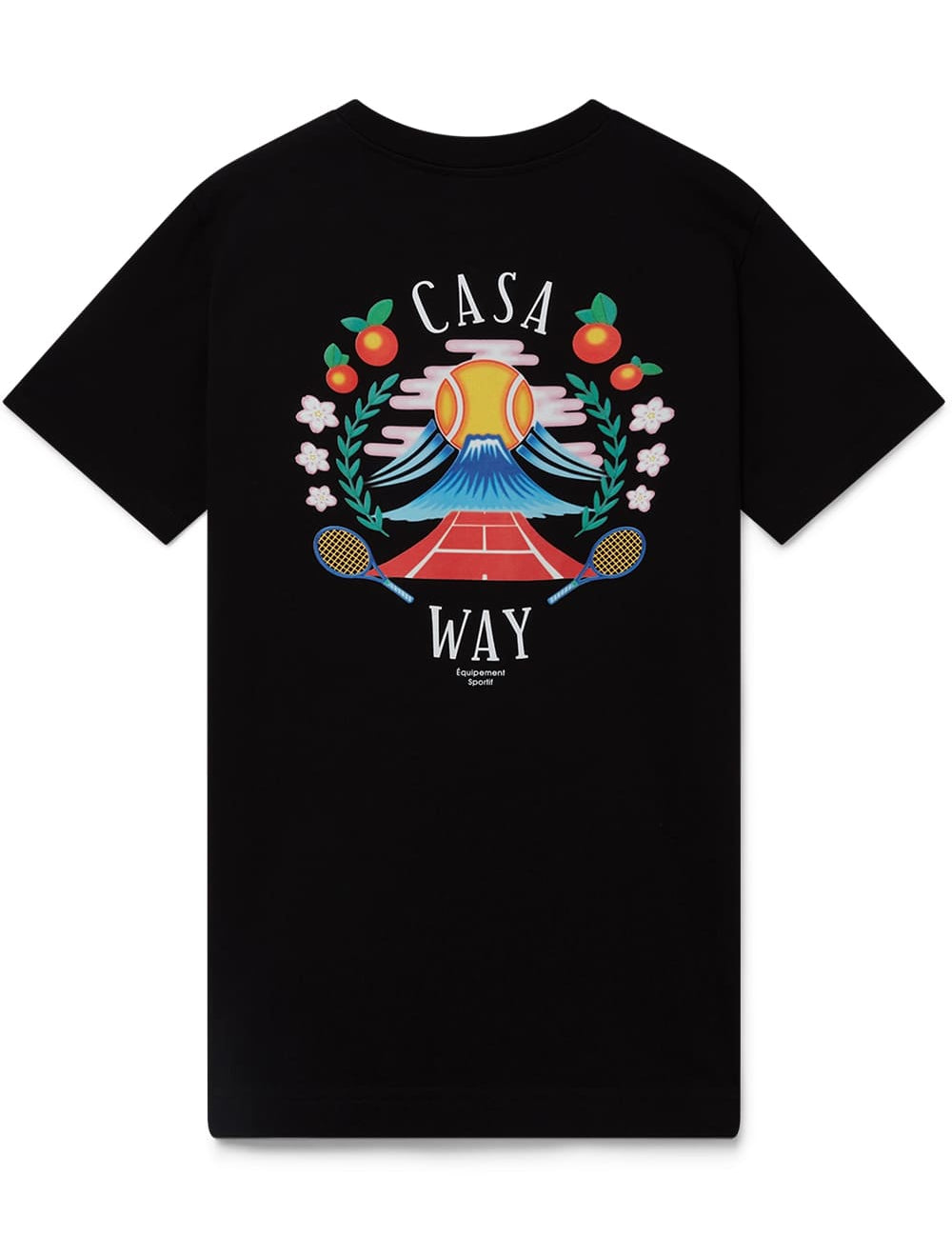 Casablanca Casa Way Montain T-Shirt Black