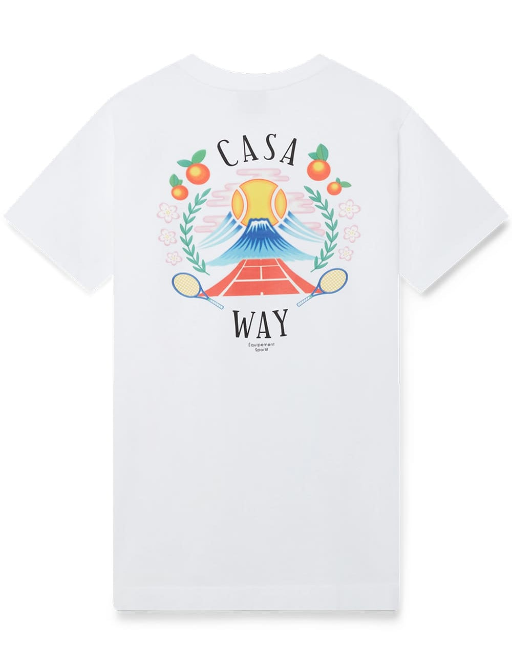 Casablanca Casa Way Montain T-Shirt White