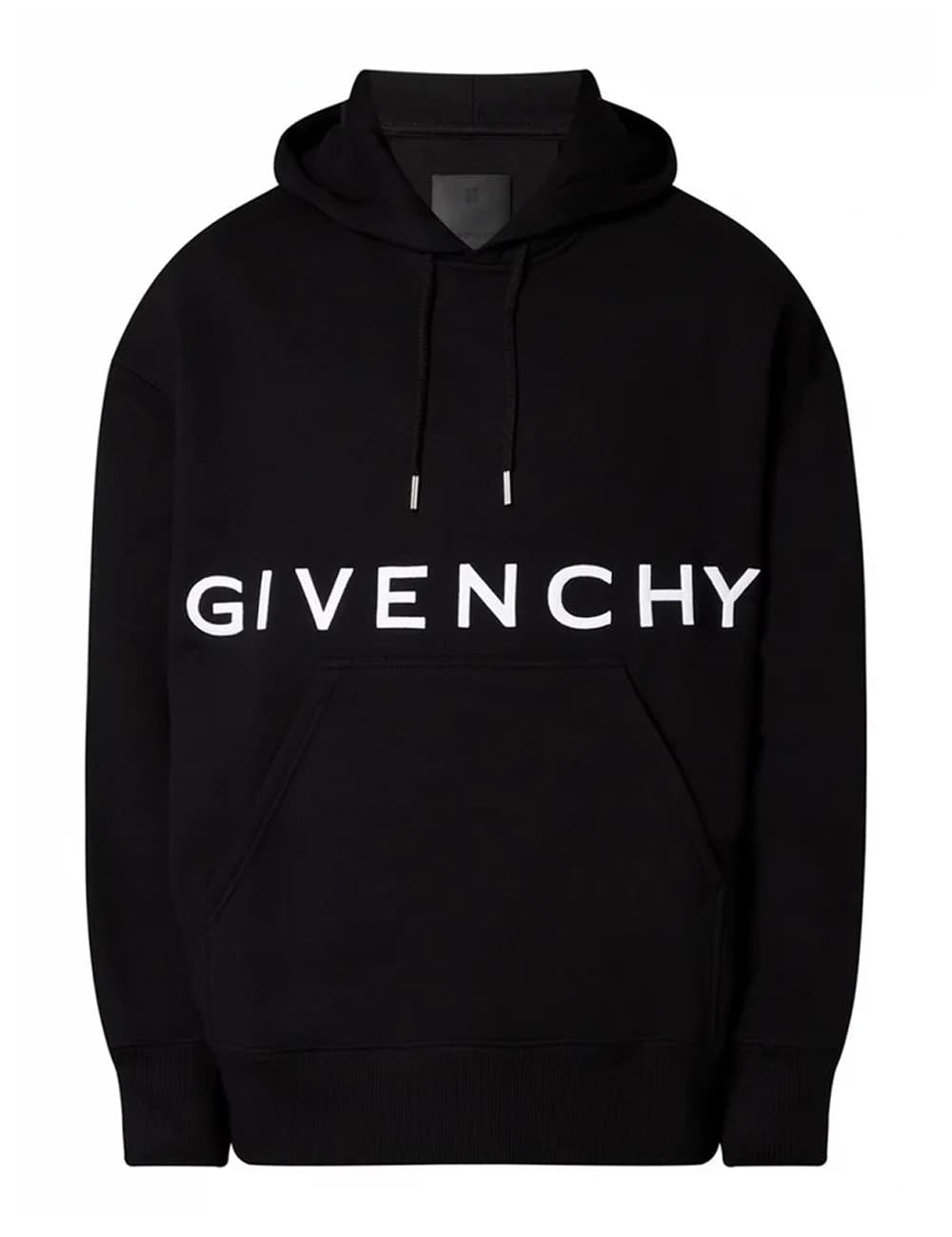 Givenchy 4G Logo Embroidered Hooded Sweatshirt Black