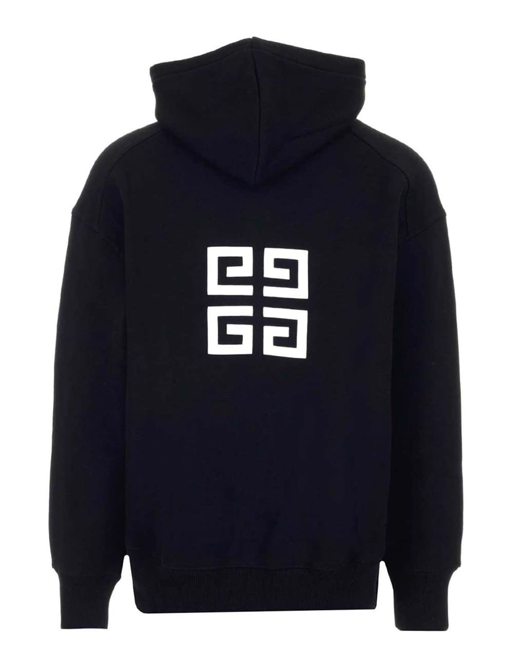 Givenchy 4G Logo Embroidered Hooded Sweatshirt Black