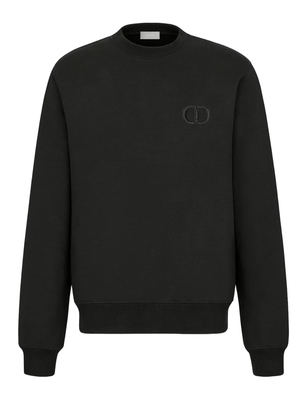 Dior CD Icon Sweatshirt Black Cotton Fleece
