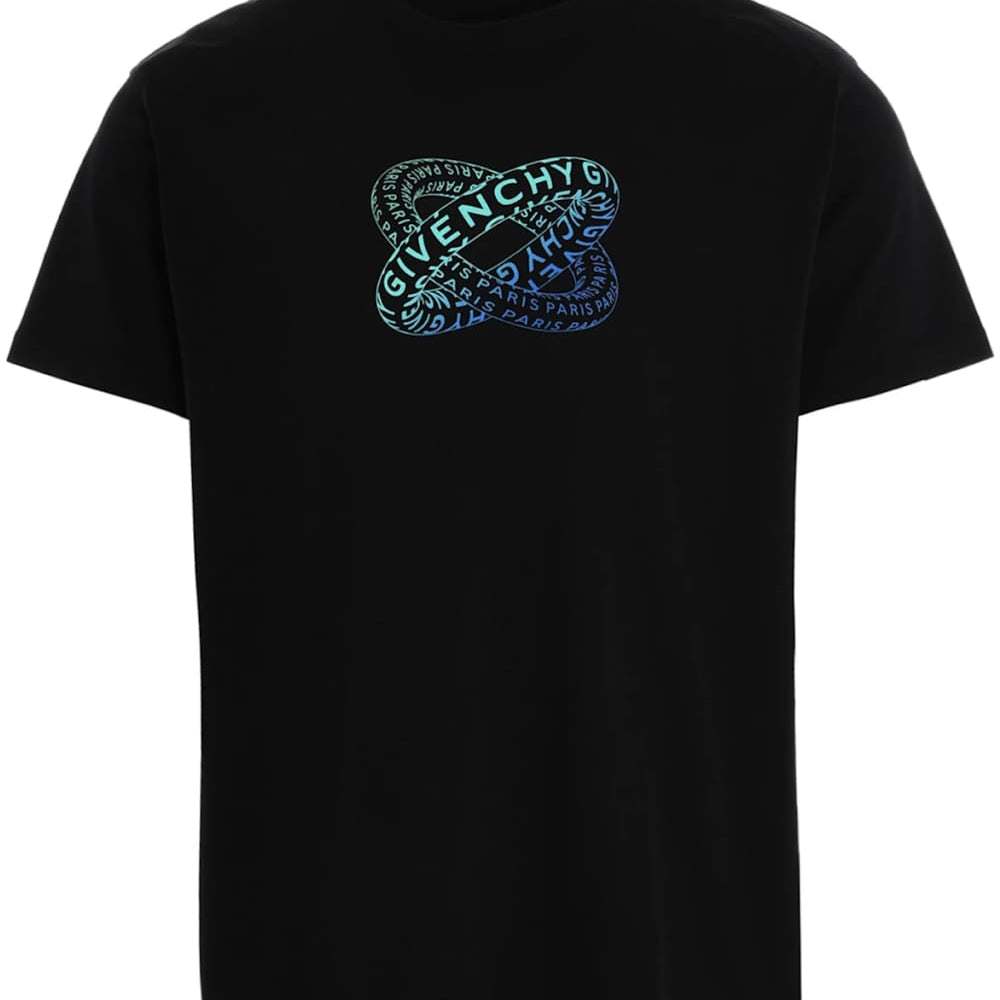Givenchy Infinity Rings Logo T-Shirt Black