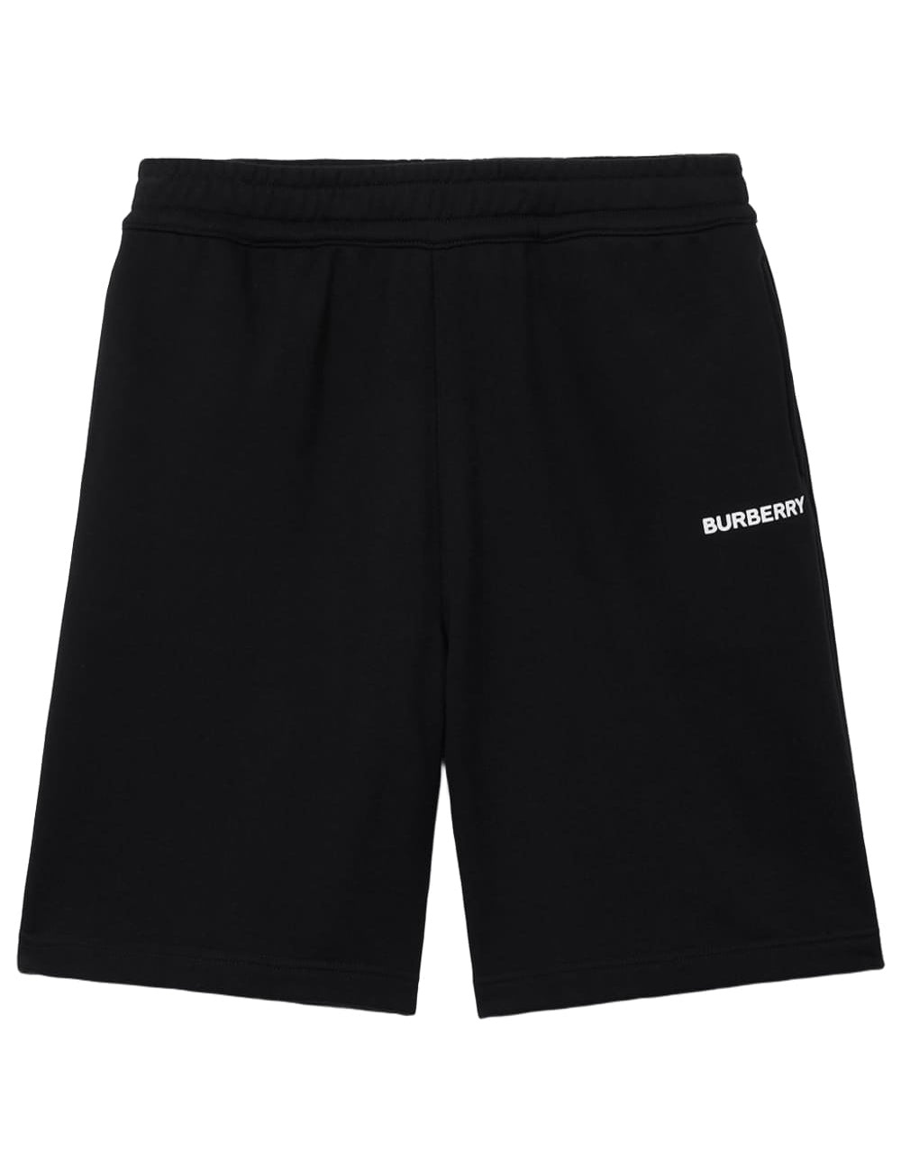 Burberry Cotton Logo Shorts Black