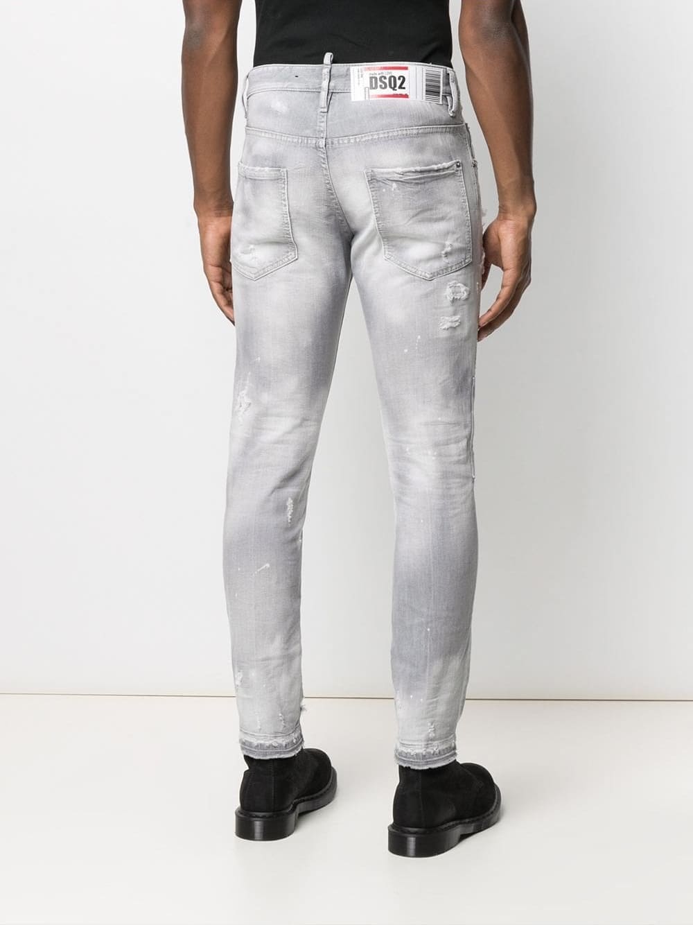 Dsquared2 Cool Guy Cropped Jeans Grey