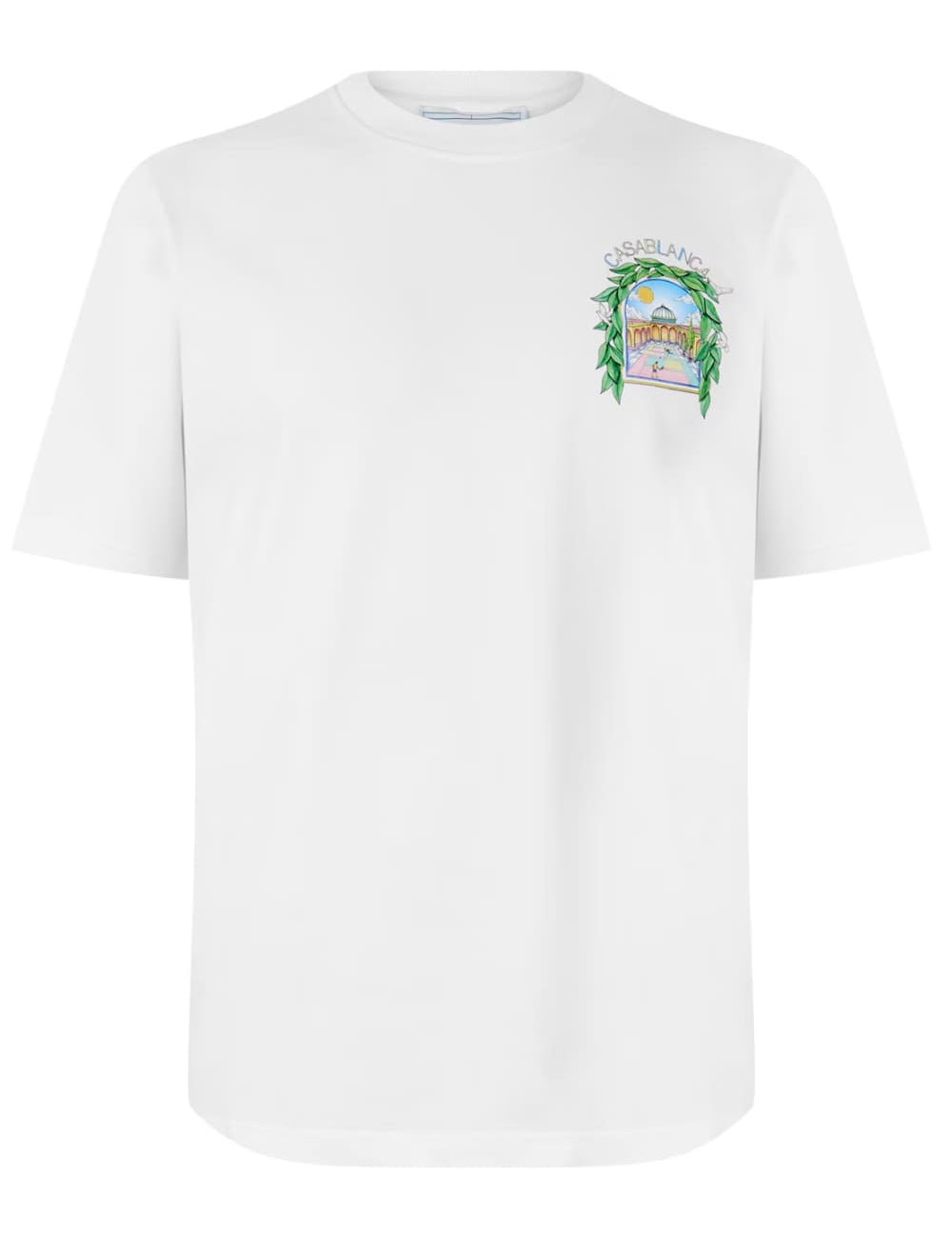 Casablanca L'Arche Tennis Club T-Shirt White