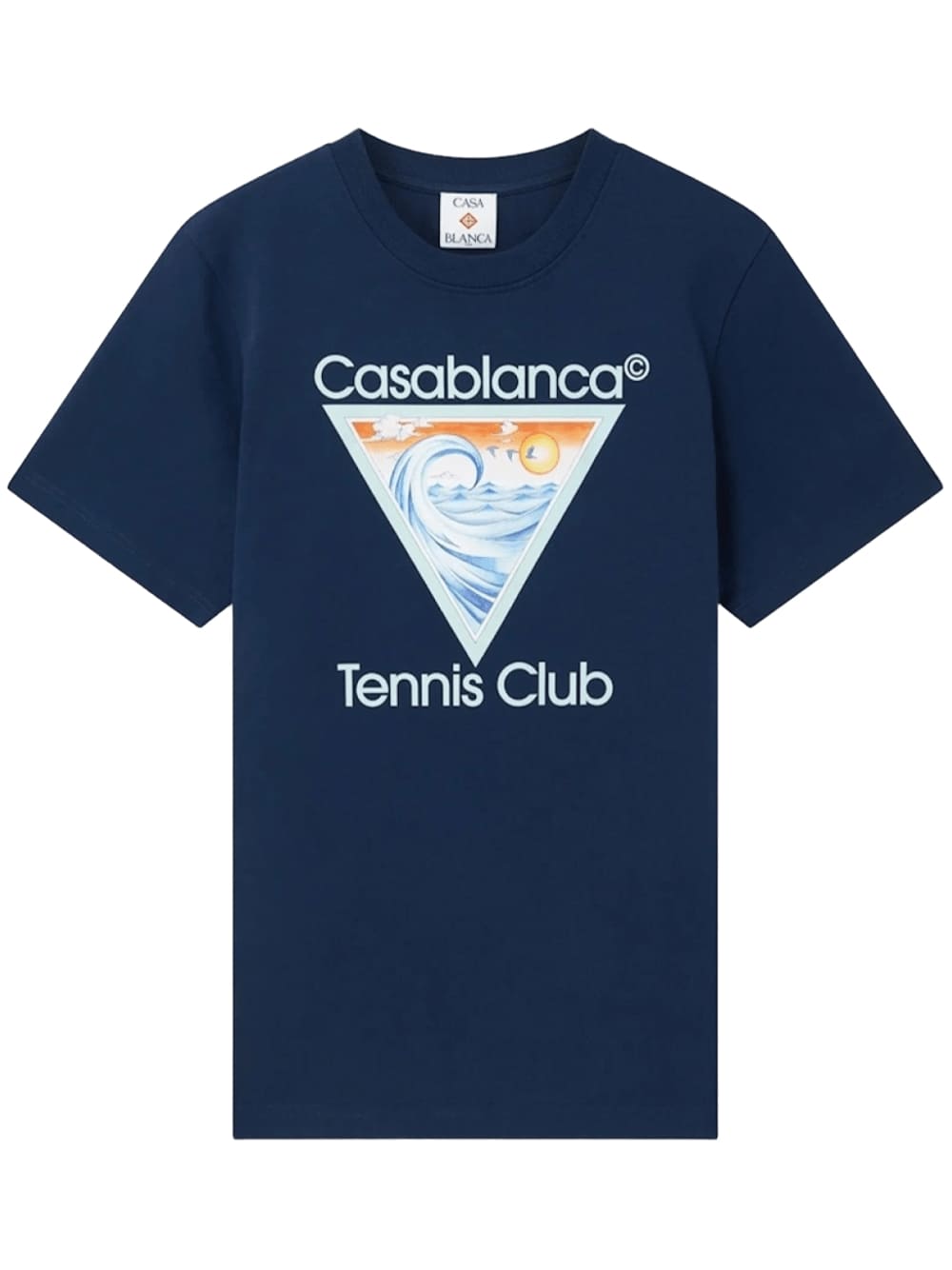 Casablanca Wave Ex Beach Tennis Club Icon T Shirt