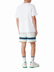 Casablanca Wave Ex Beach Tennis Club Icon T-Shirt White