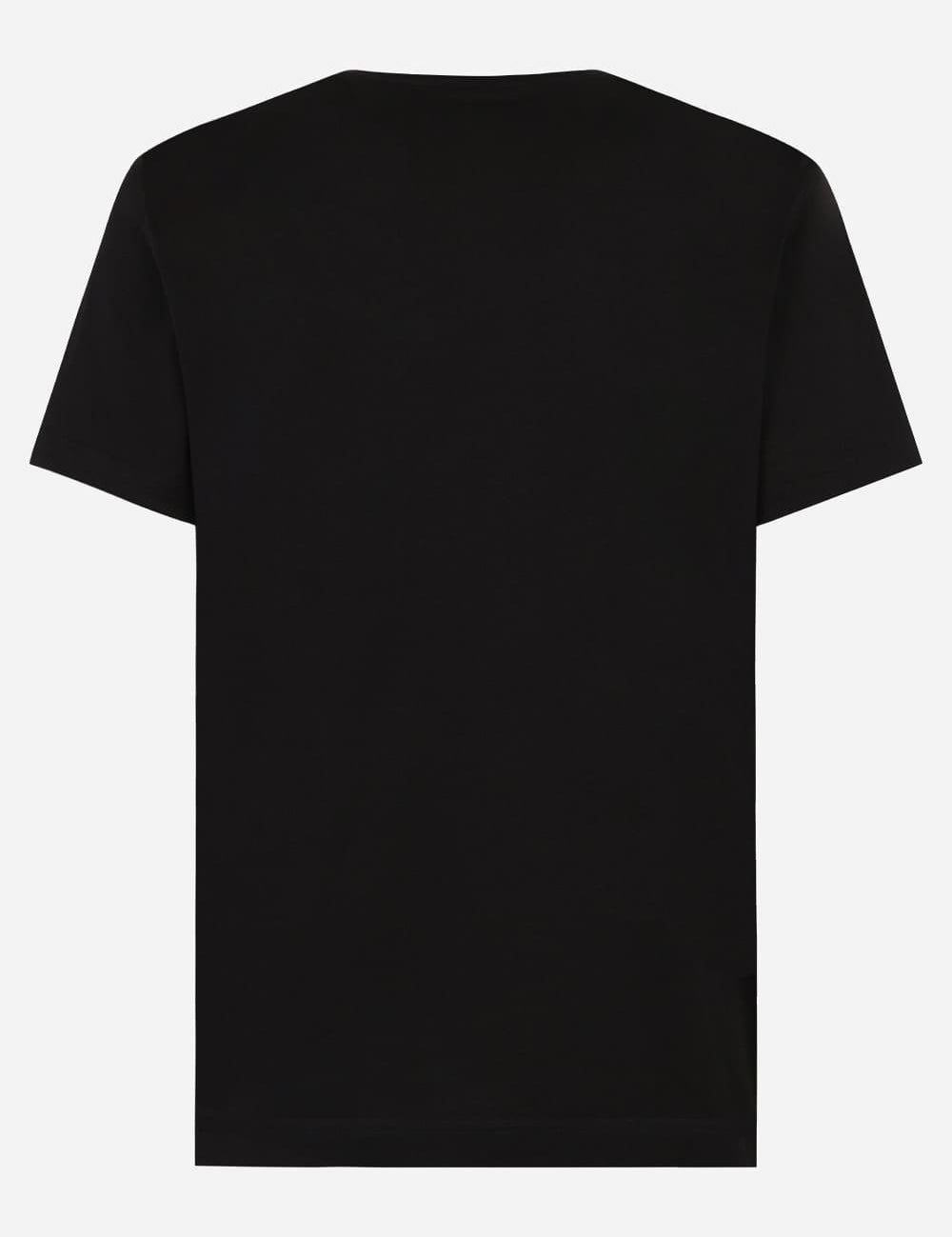 Dolce & Gabbana Embroidered DG Logo T-Shirt Navy Blue