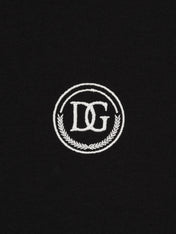 Dolce & Gabbana Embroidered DG Logo T-Shirt Navy Blue