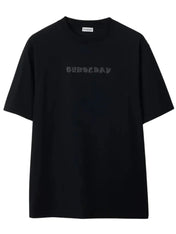 Burberry Paisley Logo Coal Black T-Shirt