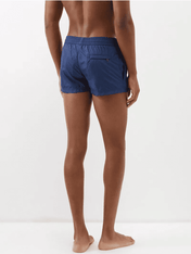Dolce & Gabbana Logo Plaque Swimshorts Navy Blue