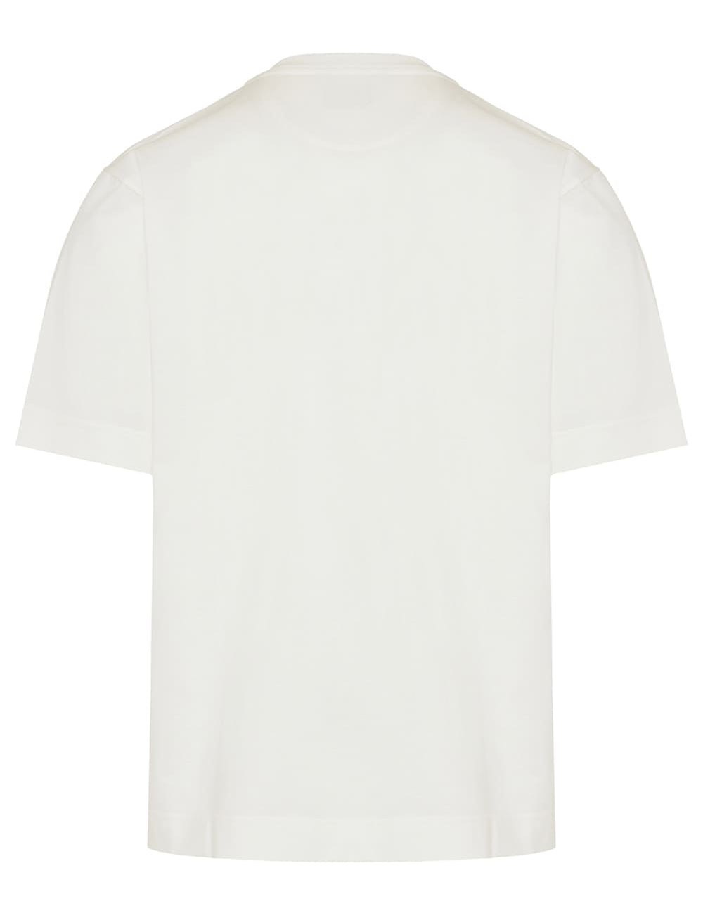 Fendi Cotton Logo T-Shirt White