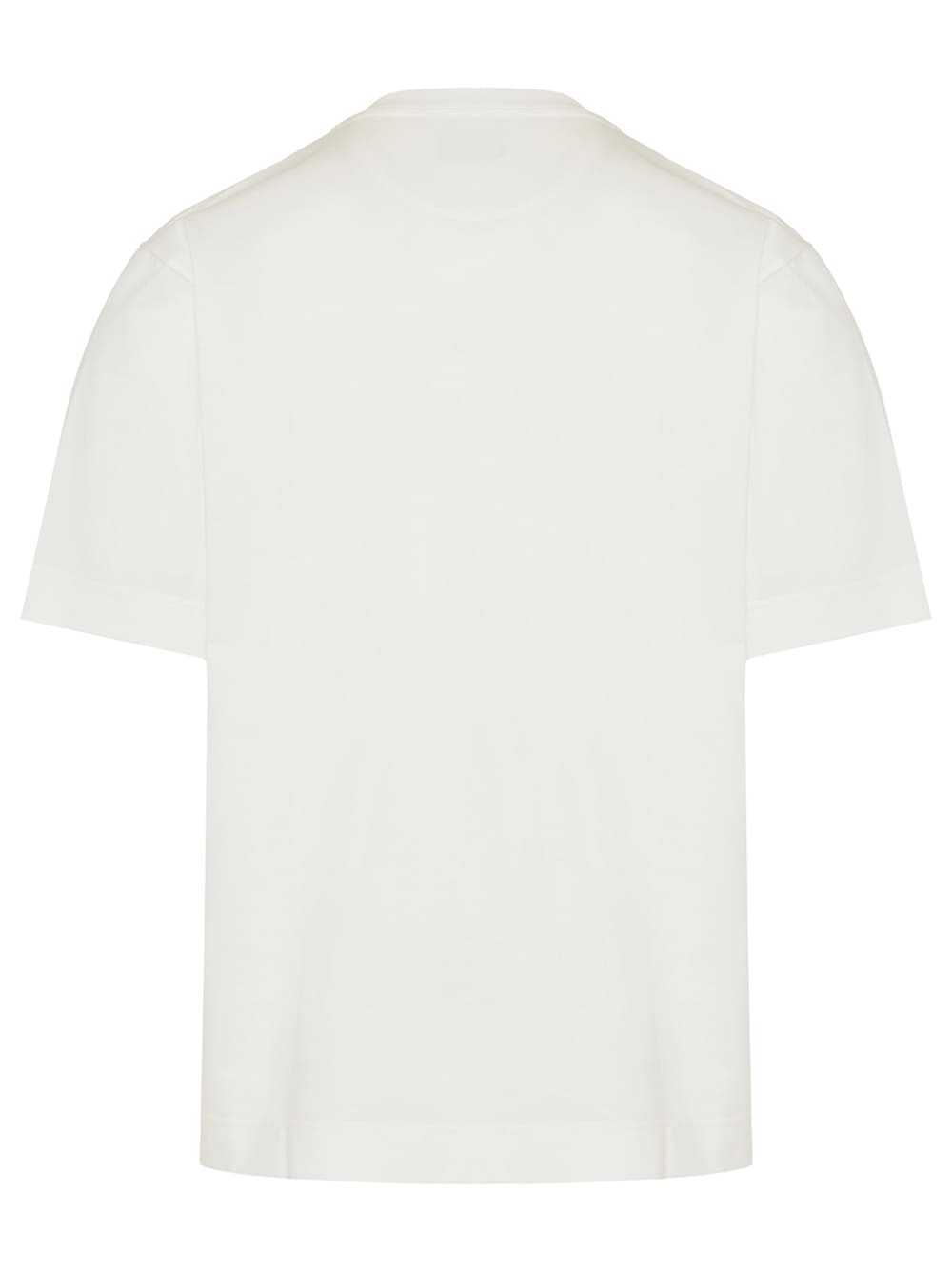Fendi Cotton Logo T-Shirt White