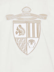 Fendi Cotton Logo T-Shirt White