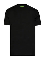 Dsquared2 Green Icon Logo Print T-Shirt Black
