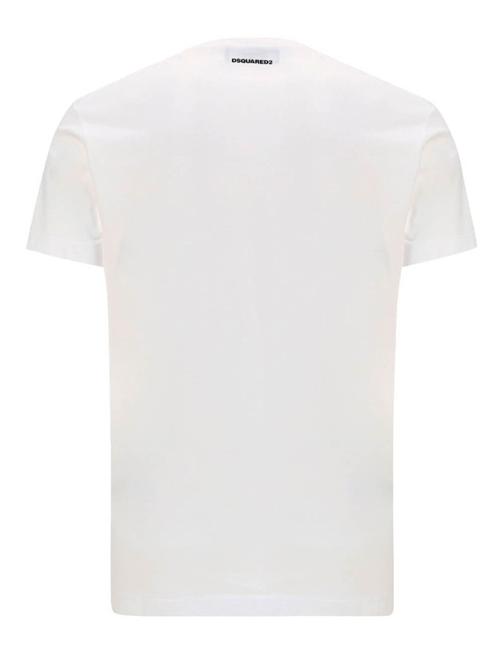 Dsquared2 "I Love D2" Print T-Shirt White
