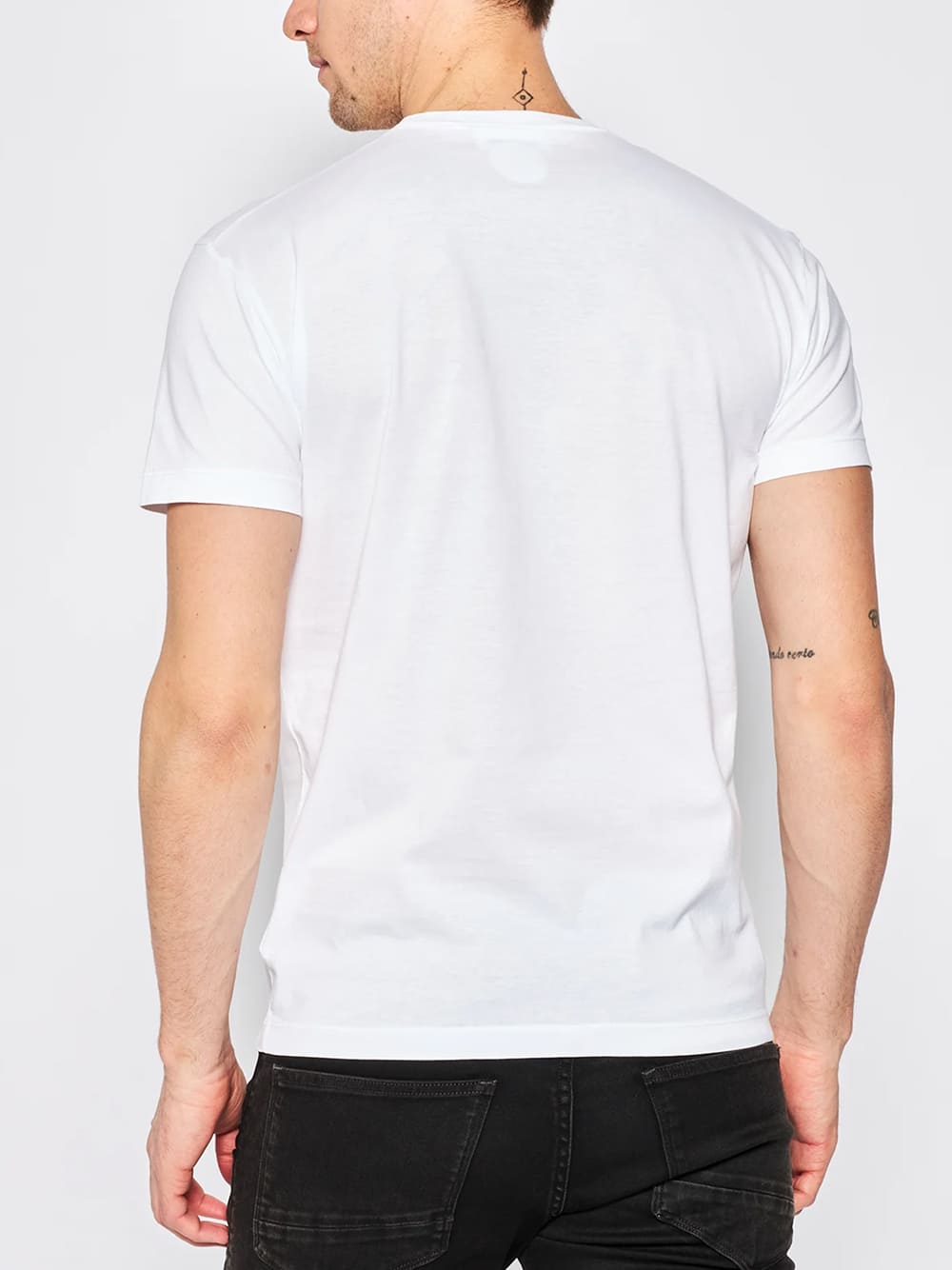 Dsquared2 Hot Shower Logo Print T-Shirt White