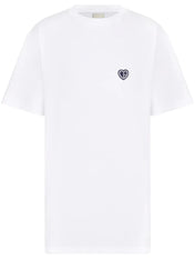 Dior CD Heart Patch T-Shirt White