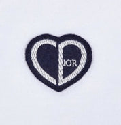 Dior CD Heart Patch T-Shirt White