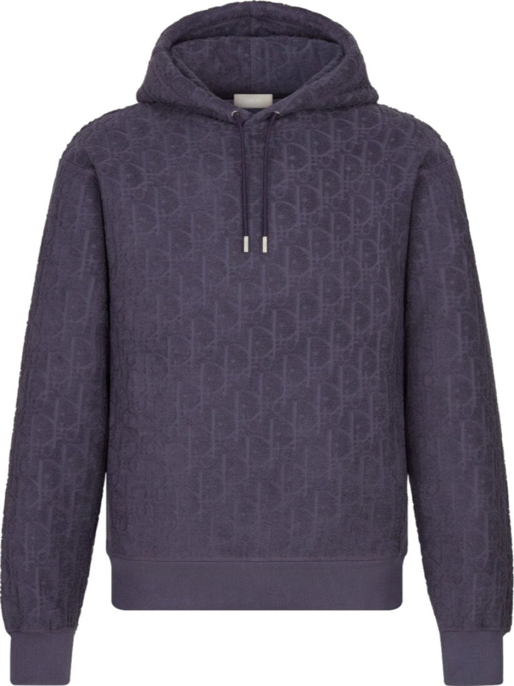 Dior Oblique Hooded Sweatshirt Purple