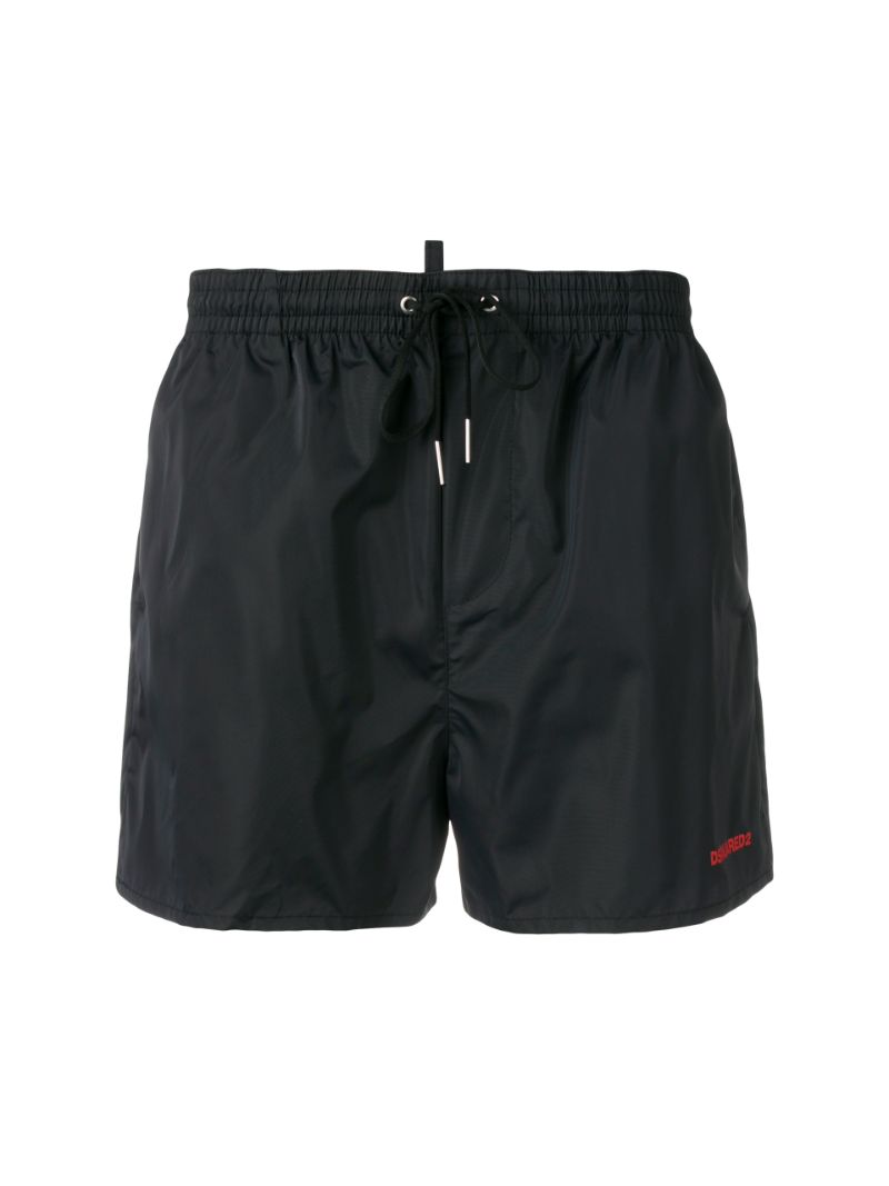 Dsquared2 Icon Swimming Shorts Black/Red