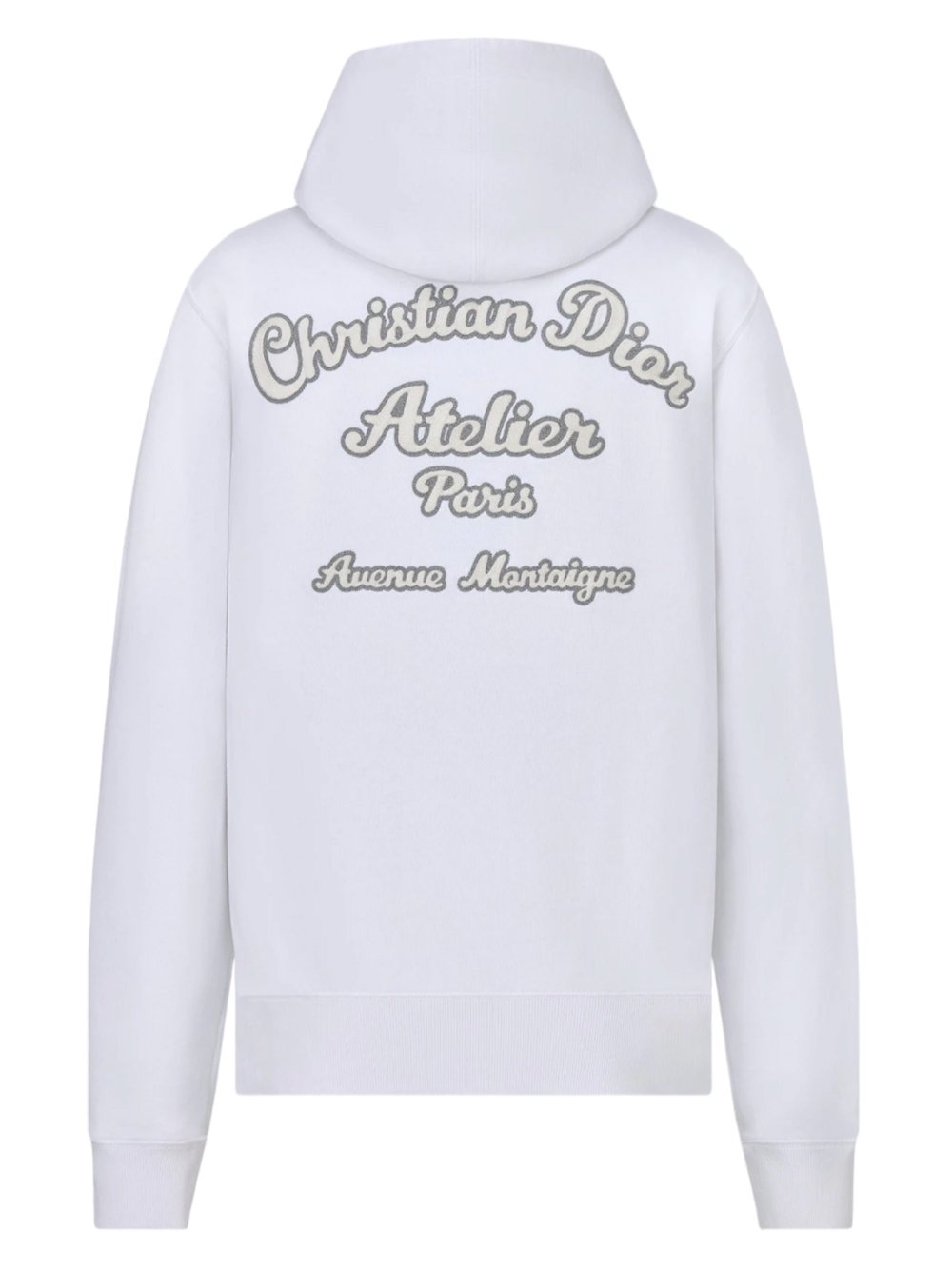 Dior Atelier CD Hooded Sweatshirt White