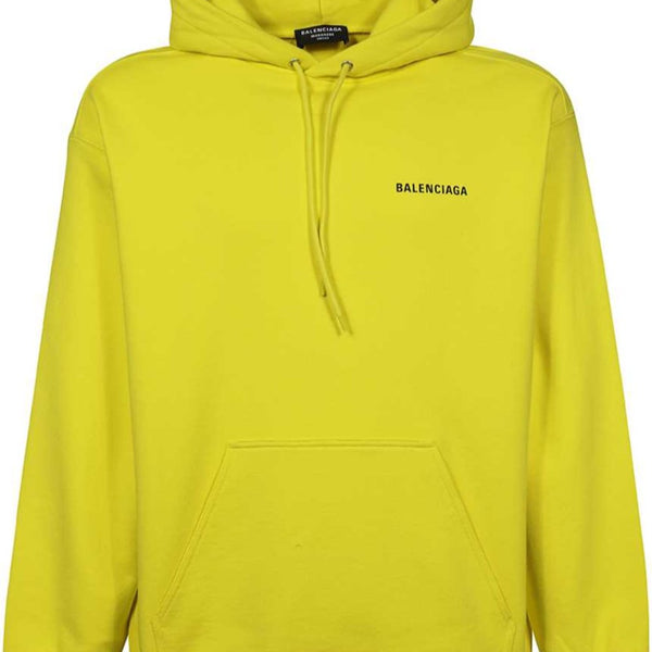 Balenciaga on sale hoodie yellow