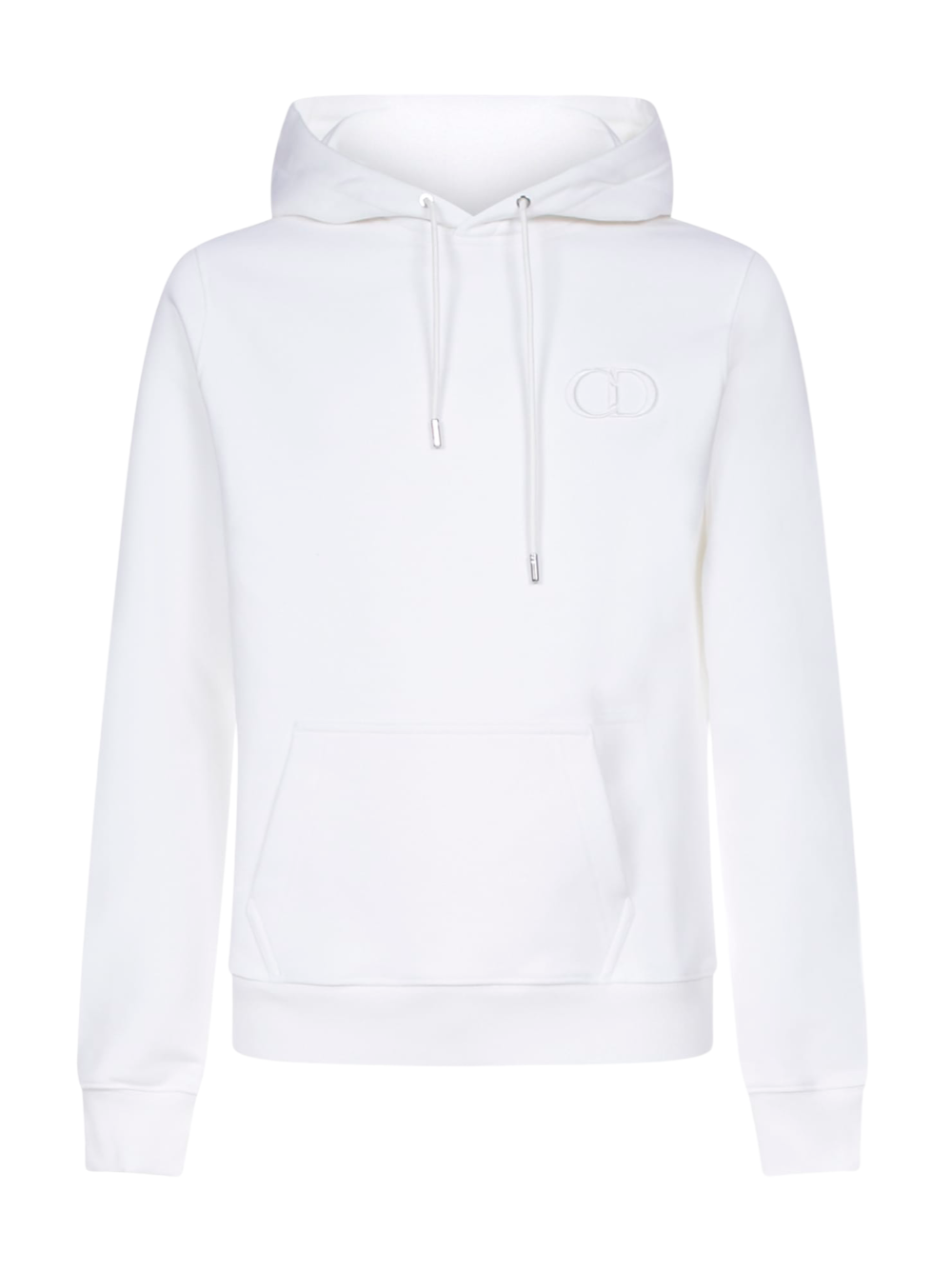 Dior CD Icon Hooded Sweatshirt White